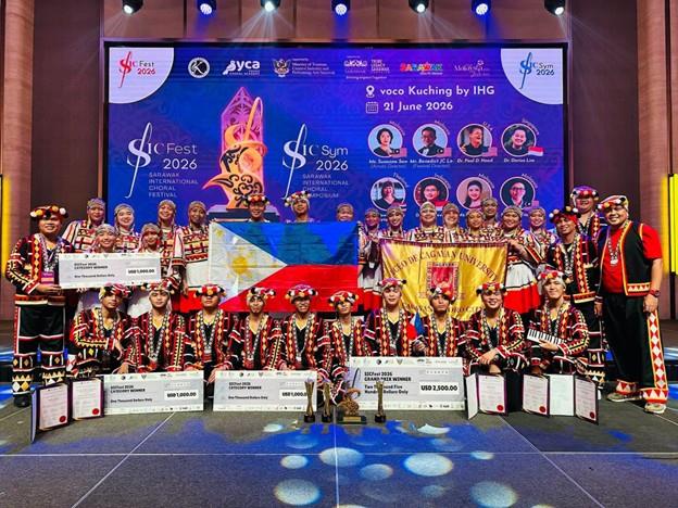 Liceo U High School Glee Club Wins Grand Prix Championship at Sarawak International Choir Festival